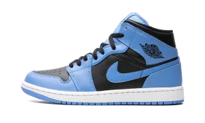 Air Jordan 1 Mid "University Blue Black" Jordan Men's shoes