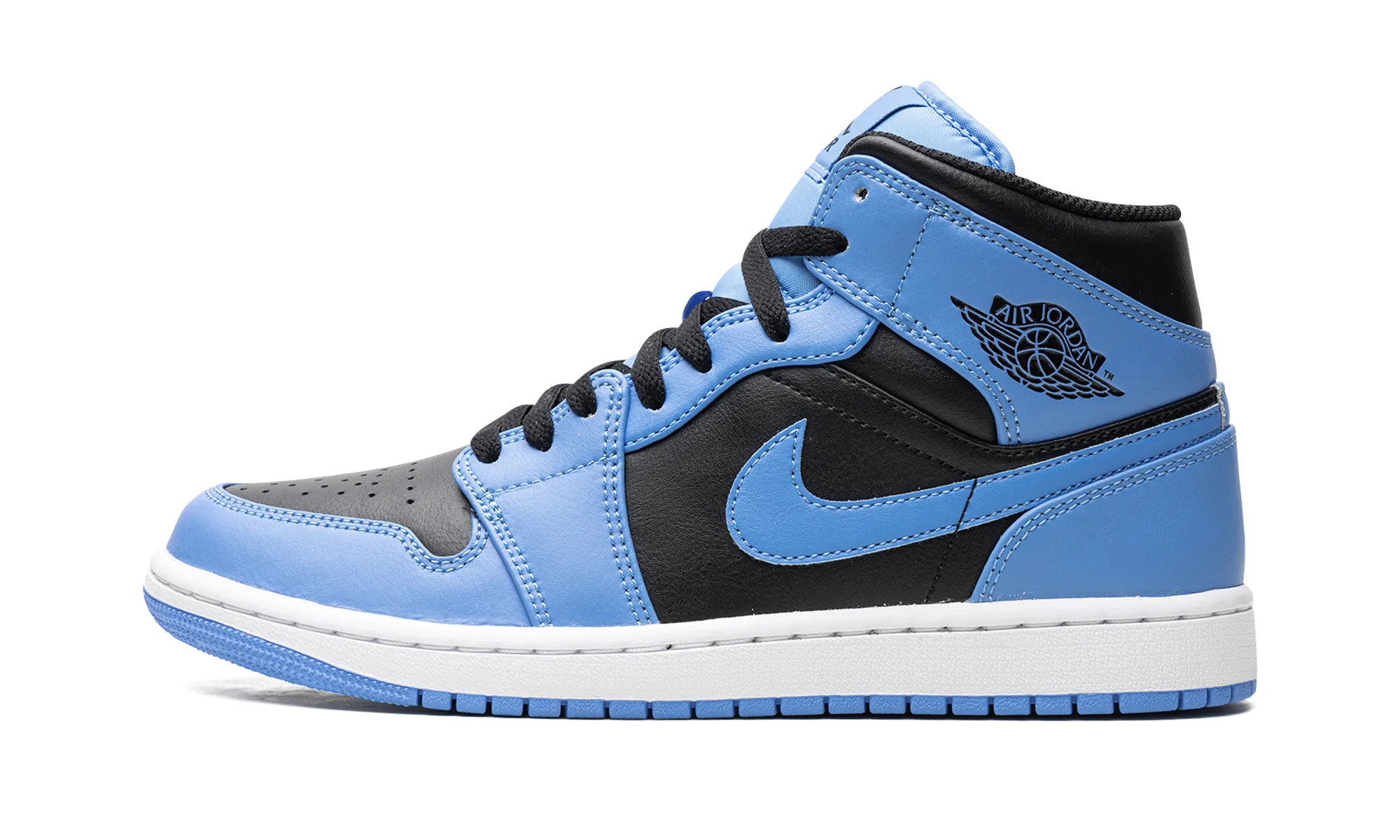 Air Jordan 1 Mid "University Blue Black" Jordan Men's shoes