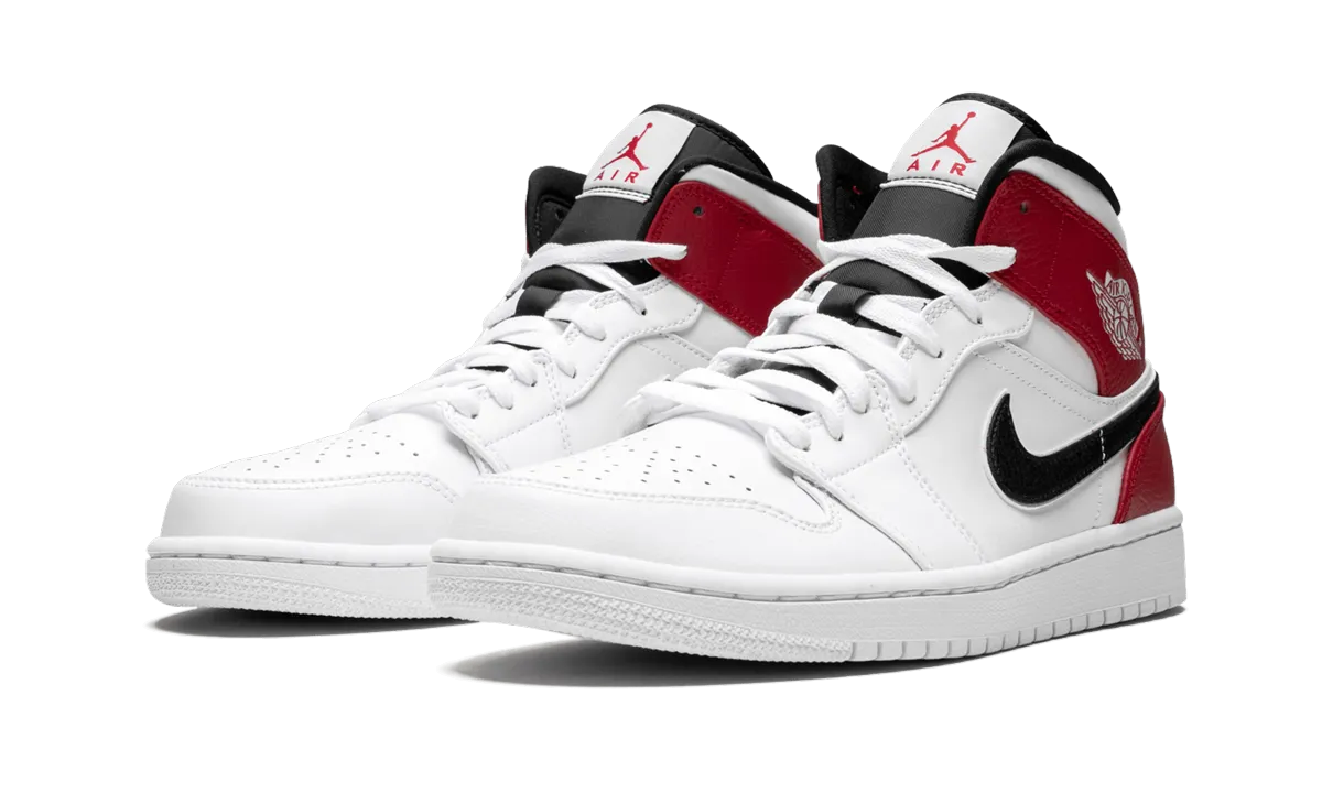 Air Jordan 1 Mid "White Chicago" jordan athletic mens shoes