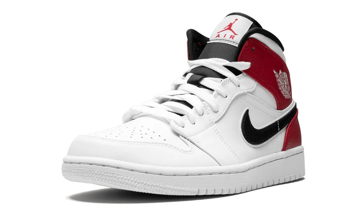 Air Jordan 1 Mid "White Chicago" jordan athletic mens shoes