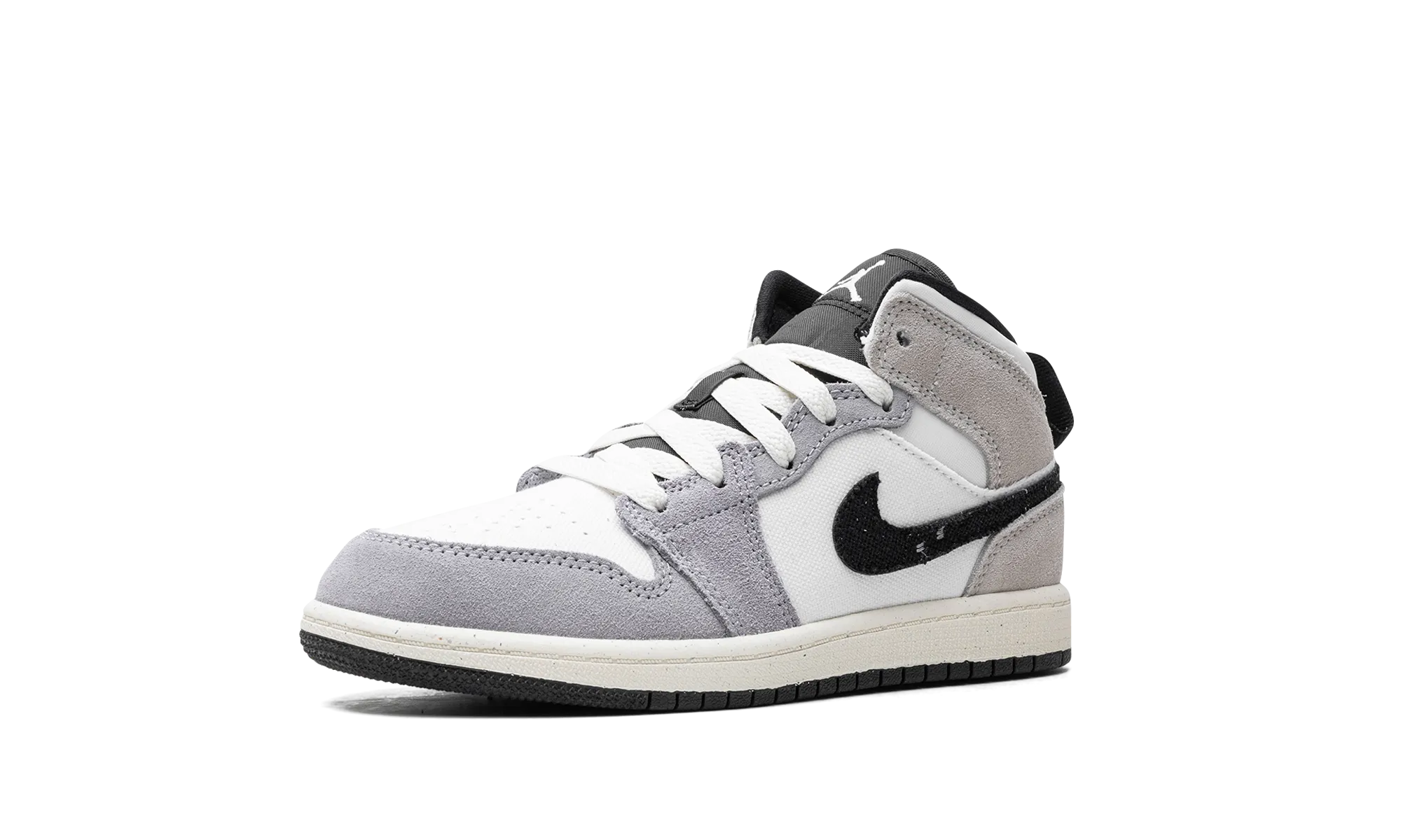 Air Jordan 1 Mid SE Craft PS "Cement Grey" jordan preschool kids shoes