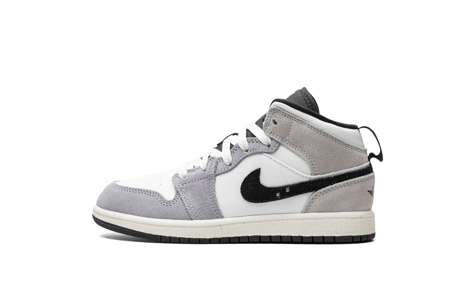 Air Jordan 1 Mid SE Craft PS "Cement Grey" Jordan Pre School shoes