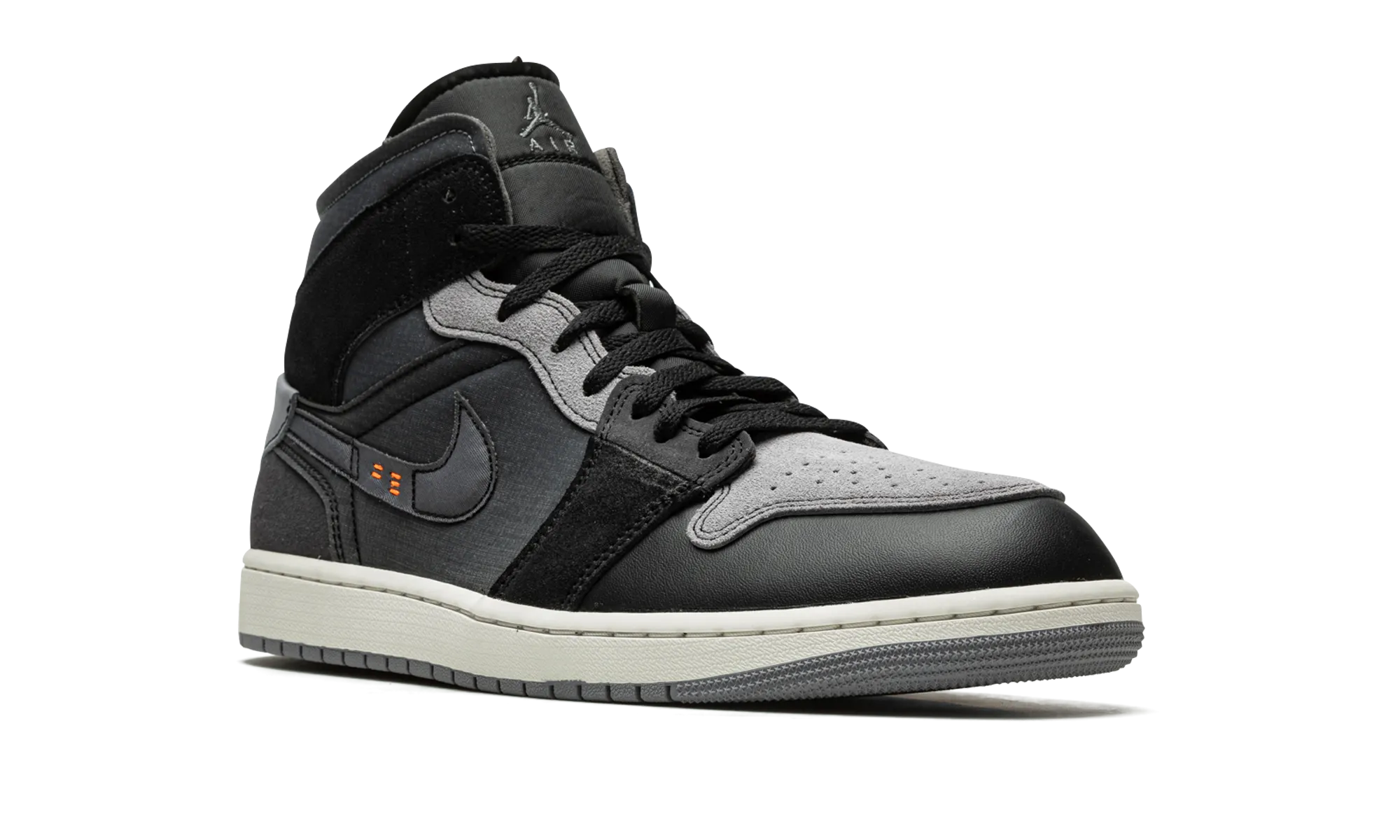 Air Jordan 1 Mid SE Craft "Inside Out - Black" jordan mens sport sneakers