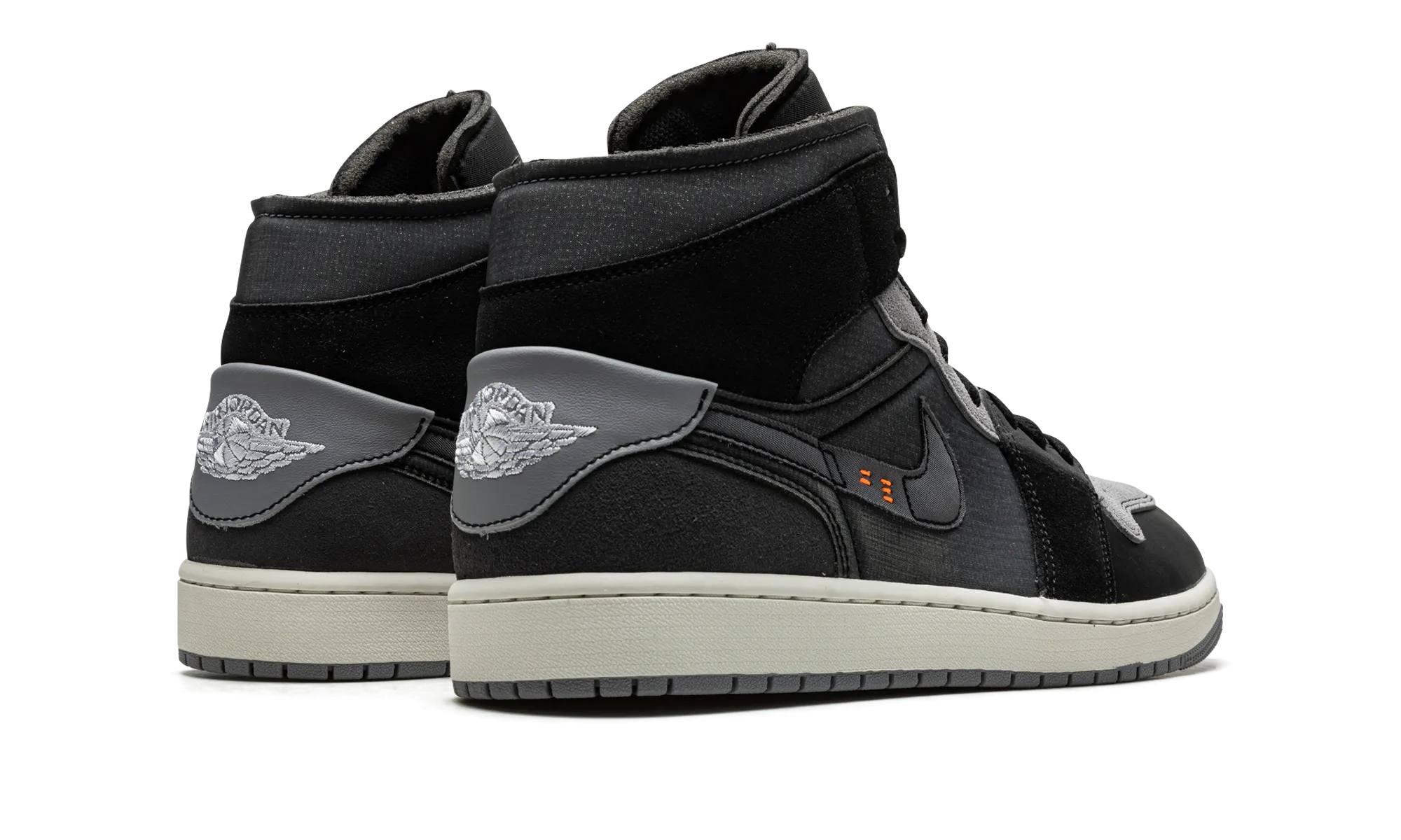 Air Jordan 1 Mid SE Craft "Inside Out - Black" jordan mens sport sneakers