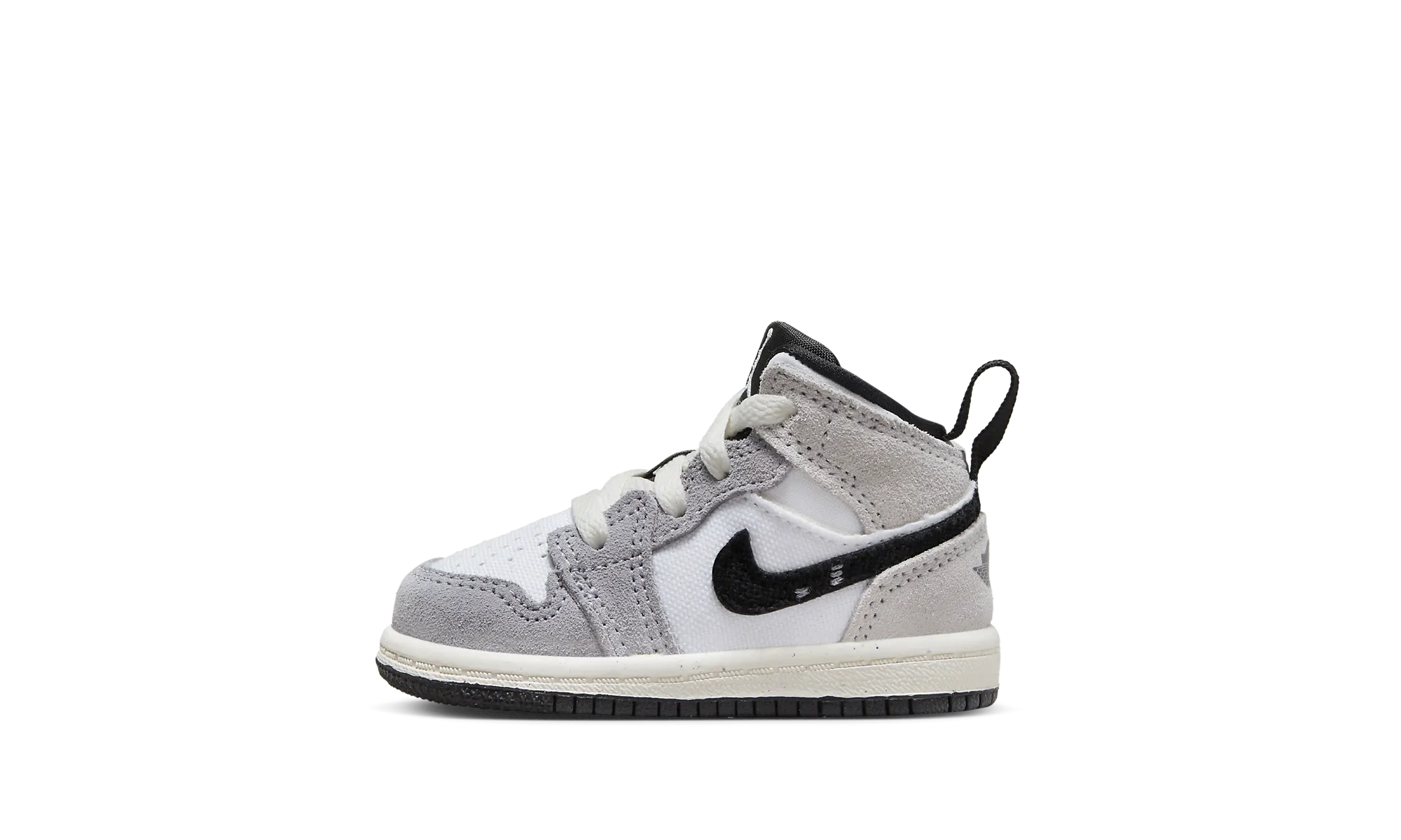 Air Jordan 1 Mid SE Craft TD "Cement Grey" Jordan Toddler shoes