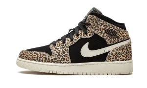 Air Jordan 1 Mid SE GS "Cheetah" Jordan Grade School shoes