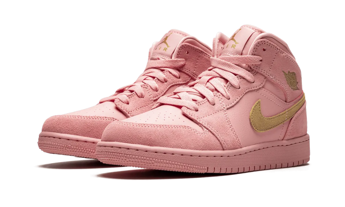 Air Jordan 1 MID SE GS "CORAL" jordan grade school sneakers