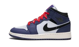 Air Jordan 1 Mid SE GS "Deep Royal" Jordan Grade School shoes
