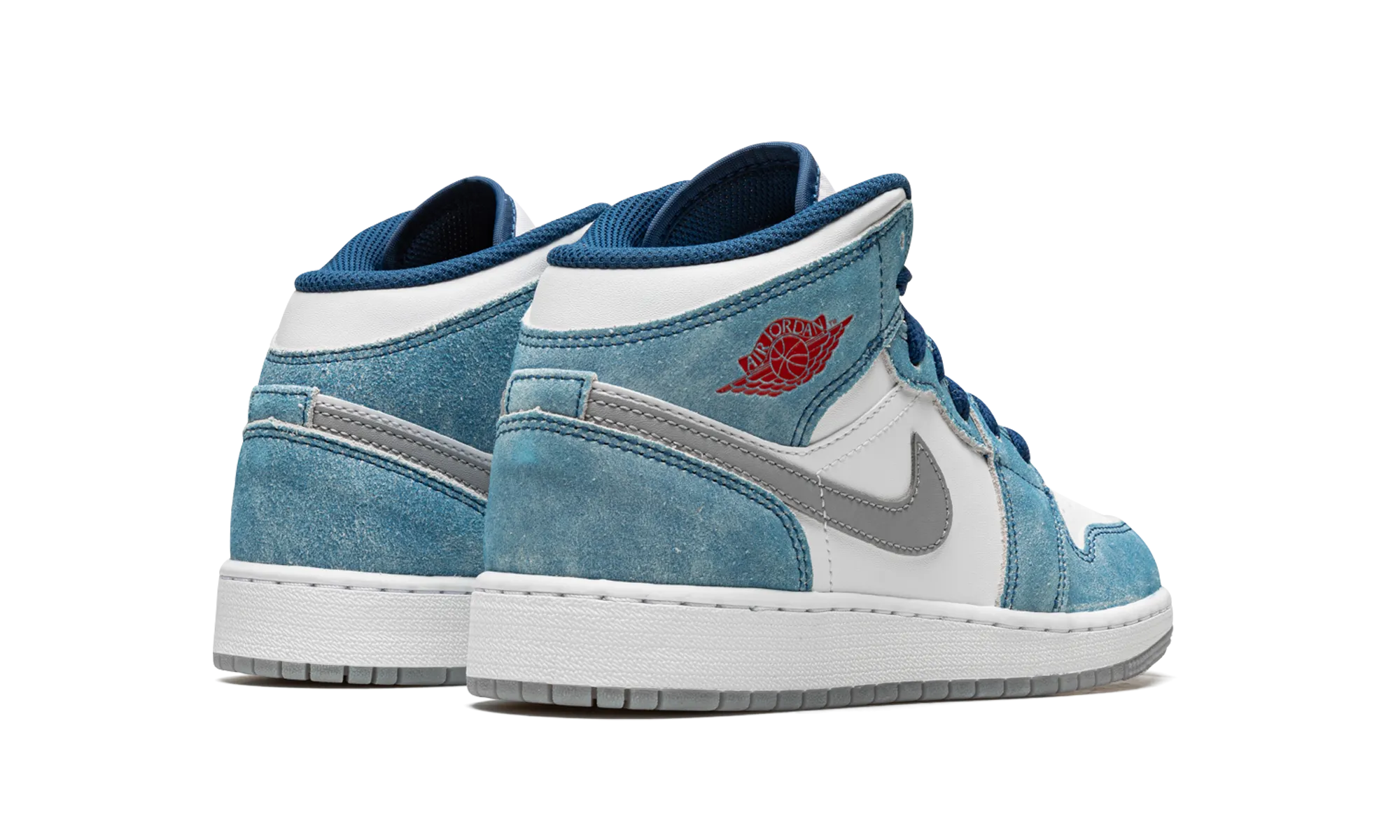 Air Jordan 1 Mid SE GS "French Blue" jordan school kids shoes