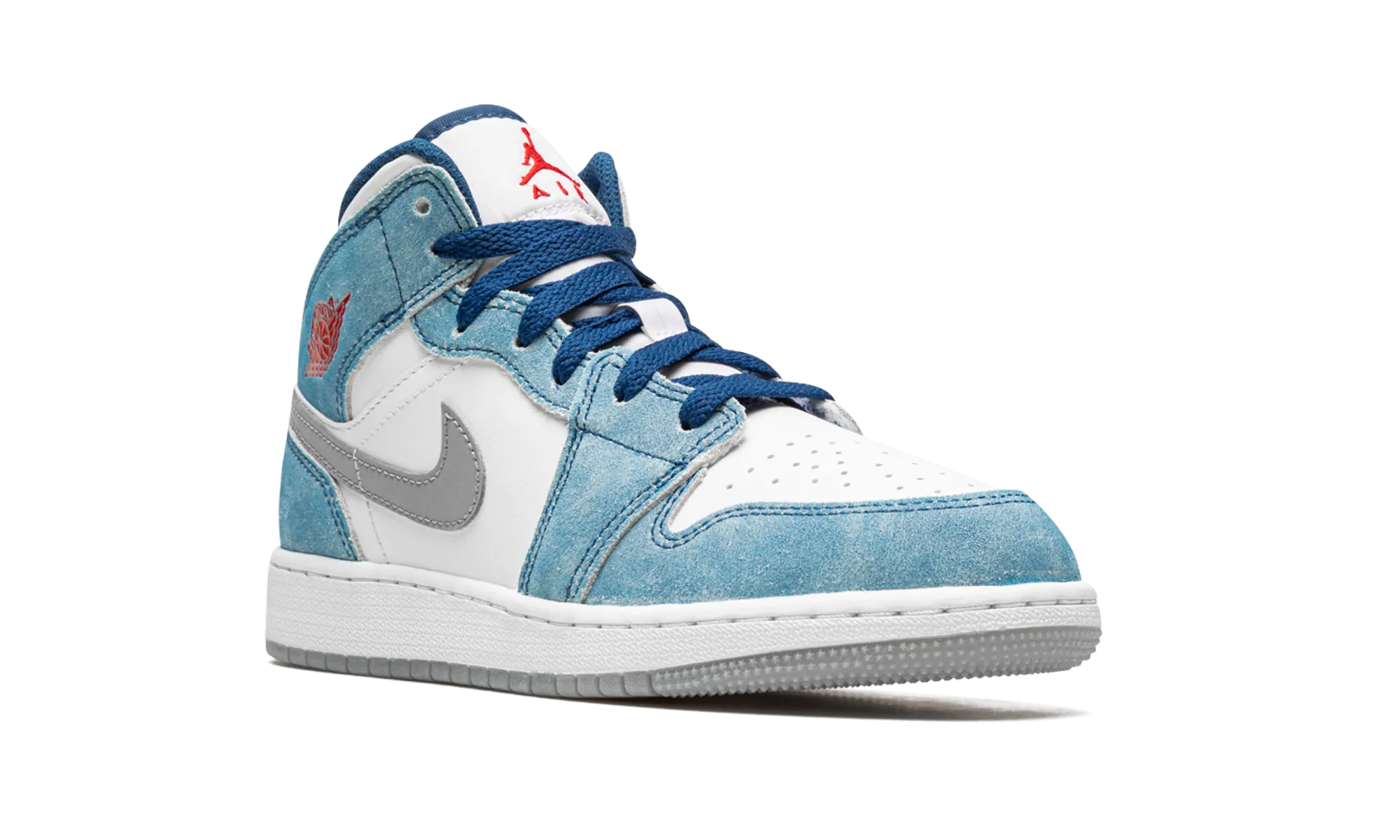 Air Jordan 1 Mid SE GS "French Blue" jordan school kids shoes