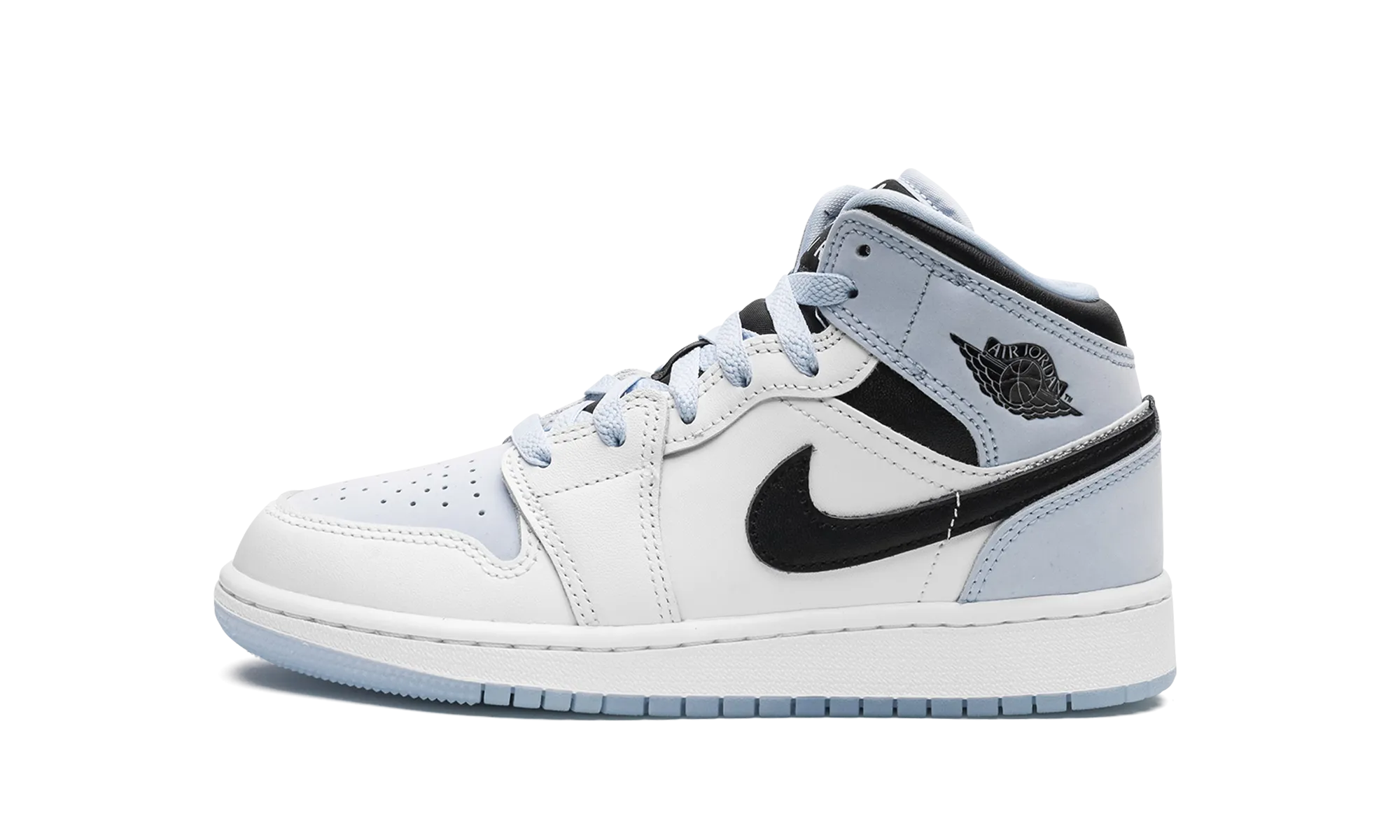 Air Jordan 1 Mid SE GS "Ice Blue" Jordan Grade School styles