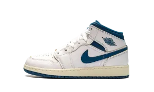 Air Jordan 1 Mid SE GS "INDUSTRIAL BLUE" Jordan Grade School shoes