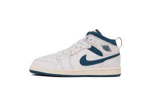 Air Jordan 1 Mid SE PS "INDUSTRIAL BLUE" Jordan Pre School shoes
