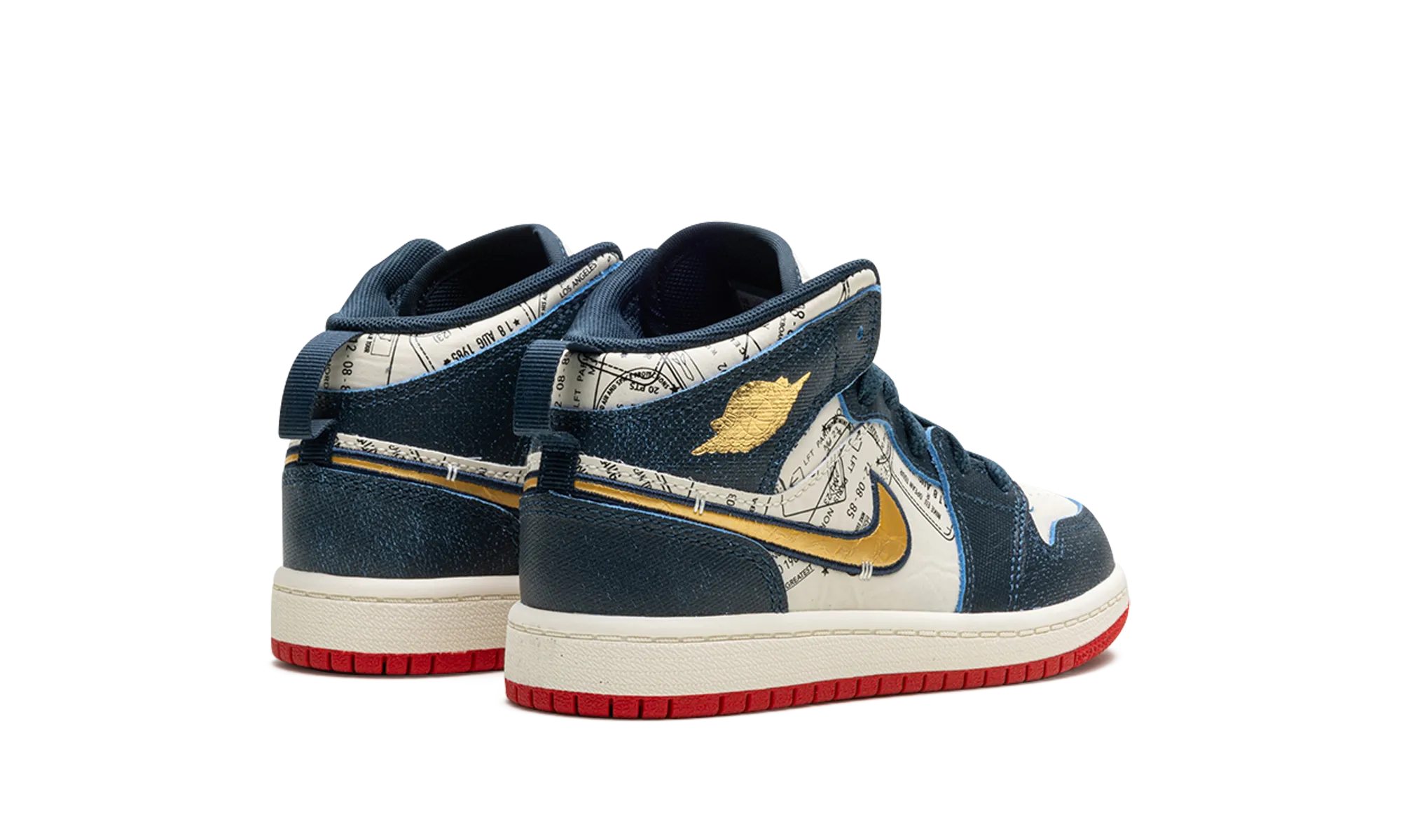 Air Jordan 1 Mid SE PS "Take Flight" jordan preschool kids shoes