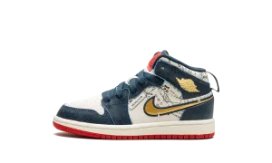 Air Jordan 1 Mid SE PS "Take Flight" Jordan Pre School shoes