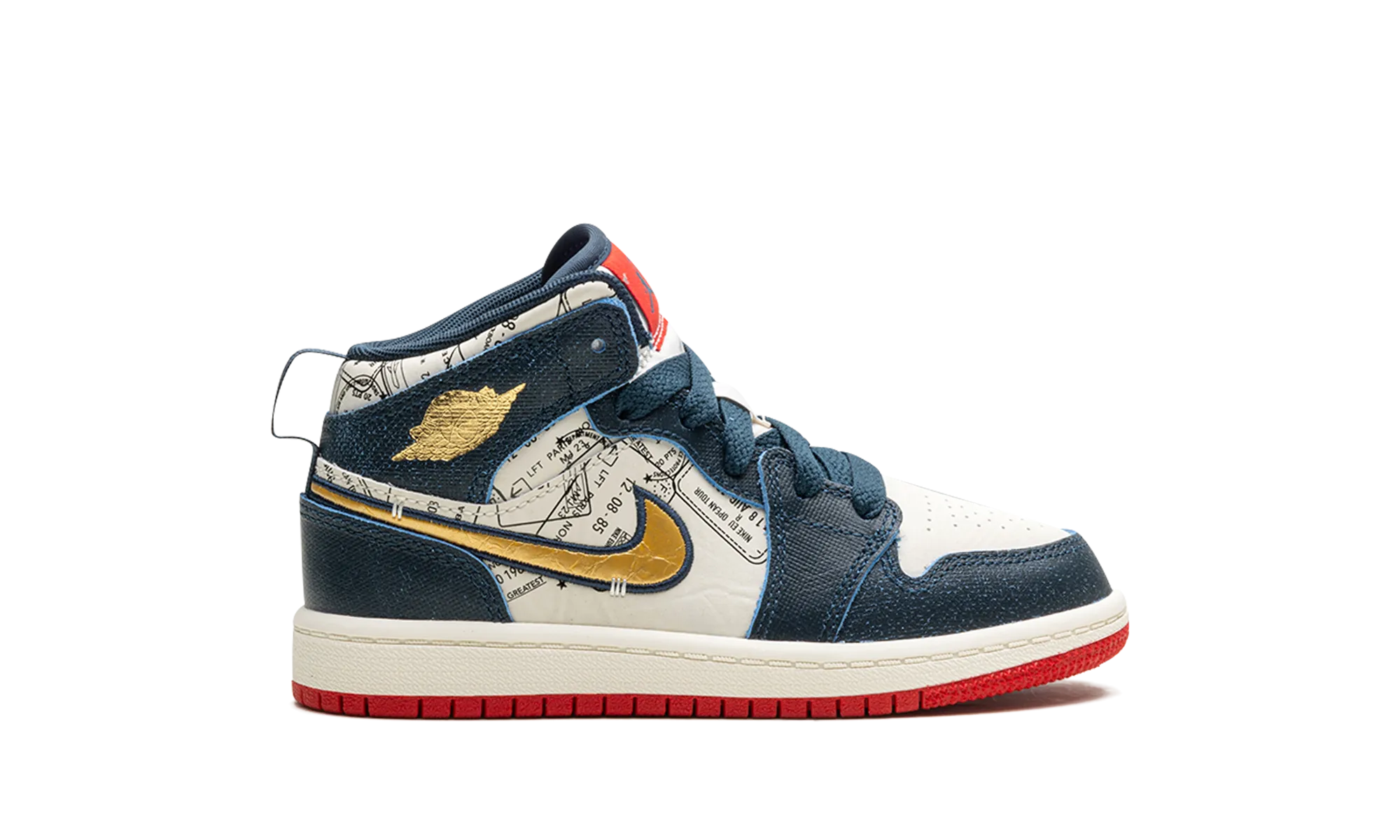 Air Jordan 1 Mid SE PS "Take Flight" jordan preschool kids shoes
