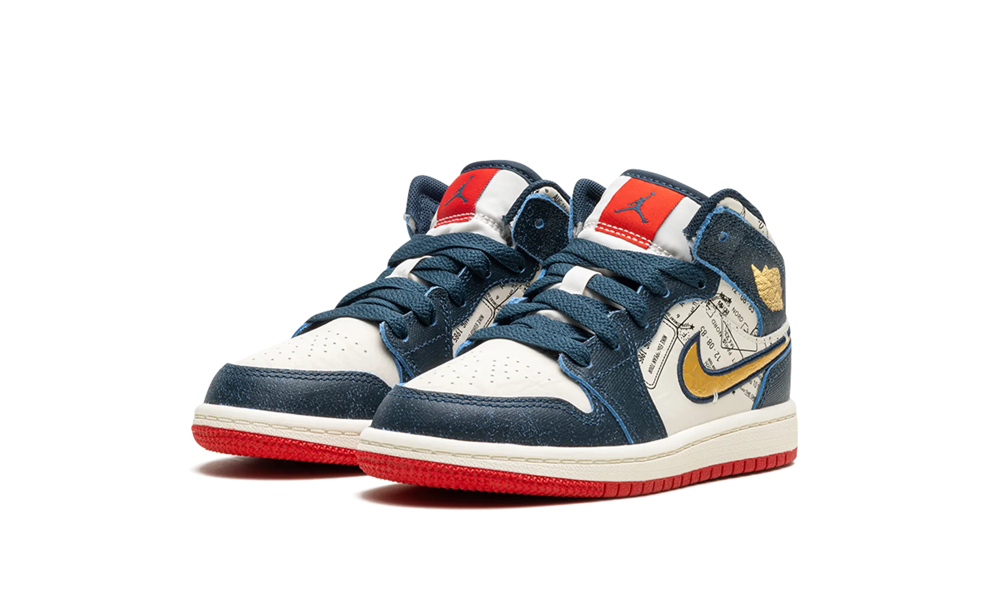 Air Jordan 1 Mid SE PS "Take Flight" jordan preschool kids shoes