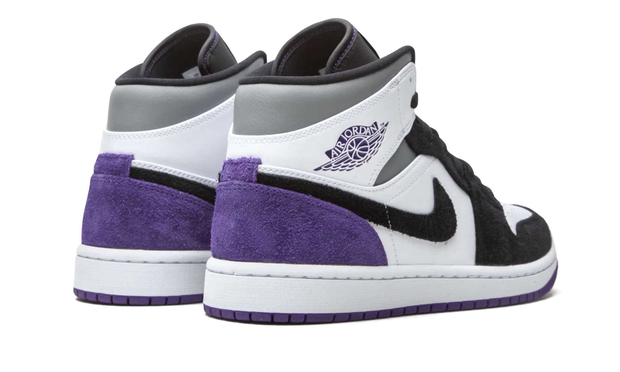 Air Jordan 1 Mid SE "Court Purple Suede" jordan athletic mens shoes
