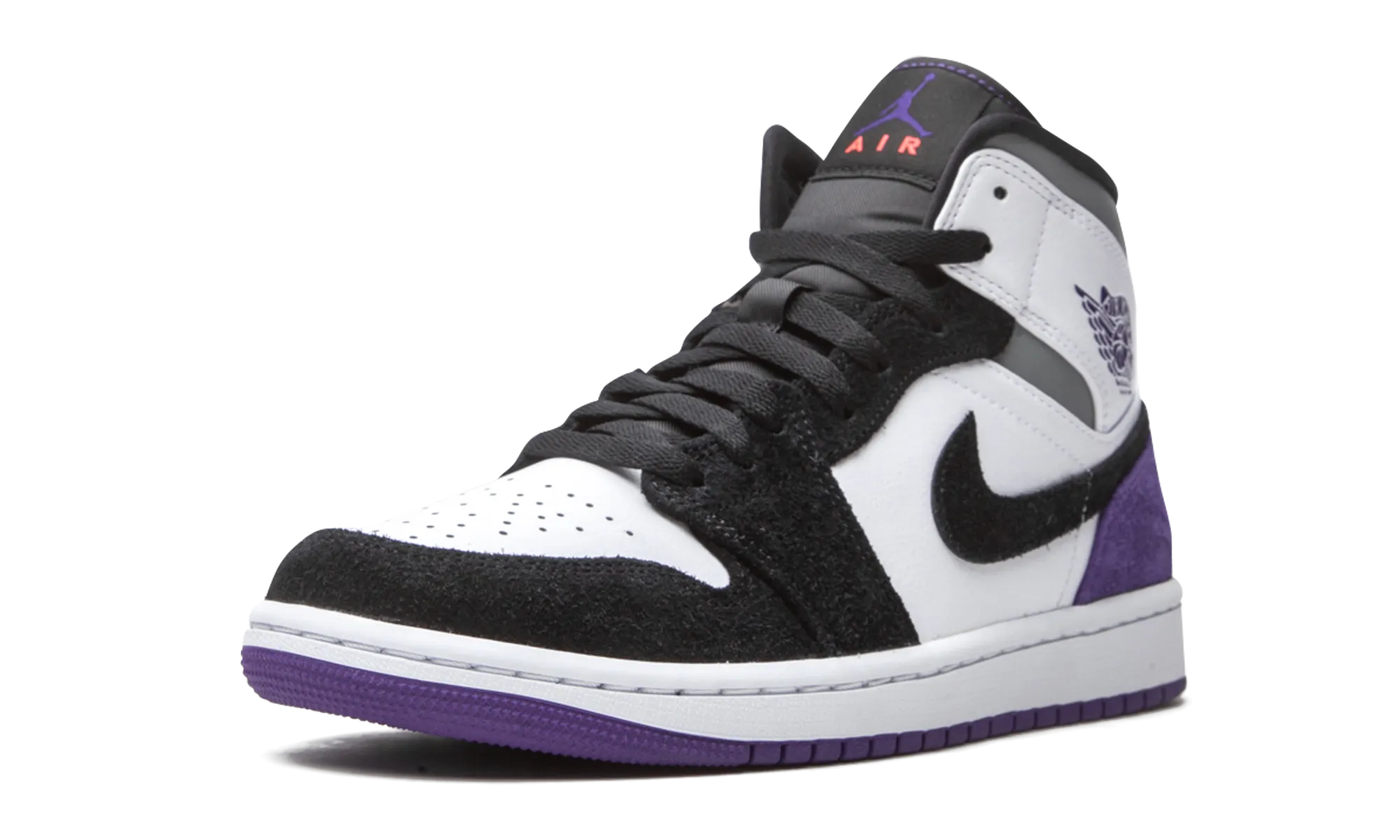 Air Jordan 1 Mid SE "Court Purple Suede" jordan athletic mens shoes