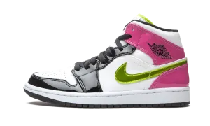 Air Jordan 1 Mid SE "Cyber / Active Fuchsia" Jordan Men's styles
