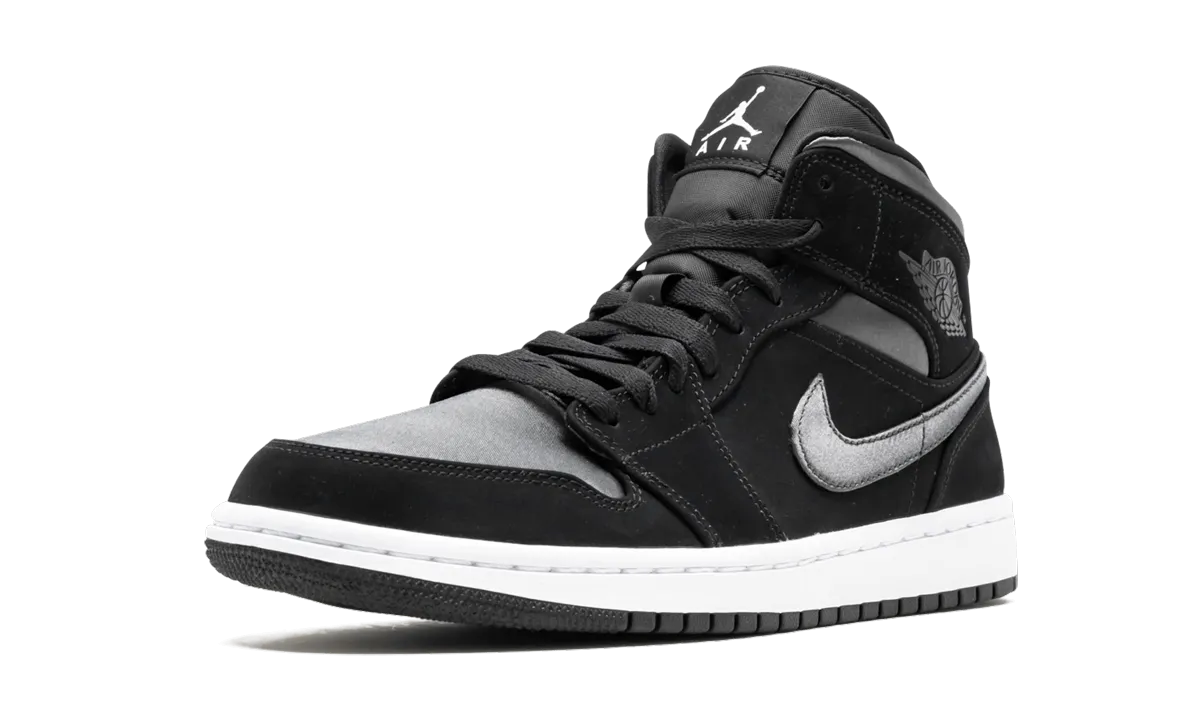 Air Jordan 1 Mid SE "Nylon - Black/Grey" jordan athletic mens shoes