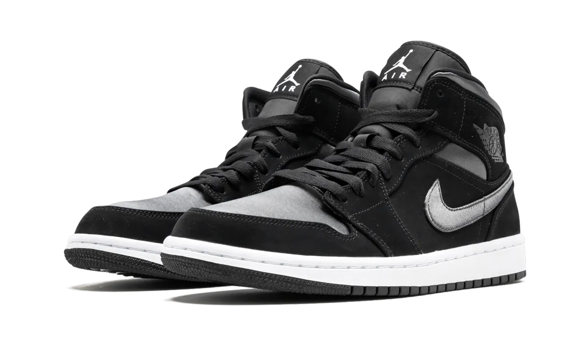 Air Jordan 1 Mid SE "Nylon - Black/Grey" jordan athletic mens shoes