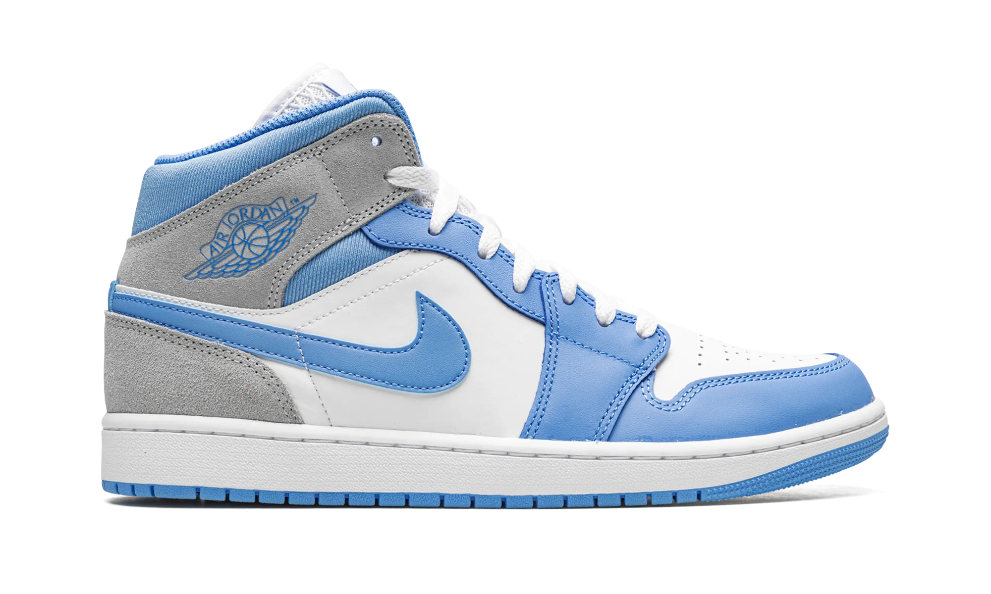 Air Jordan 1 Mid SE "University Blue / Grey" jordan athletic mens shoes