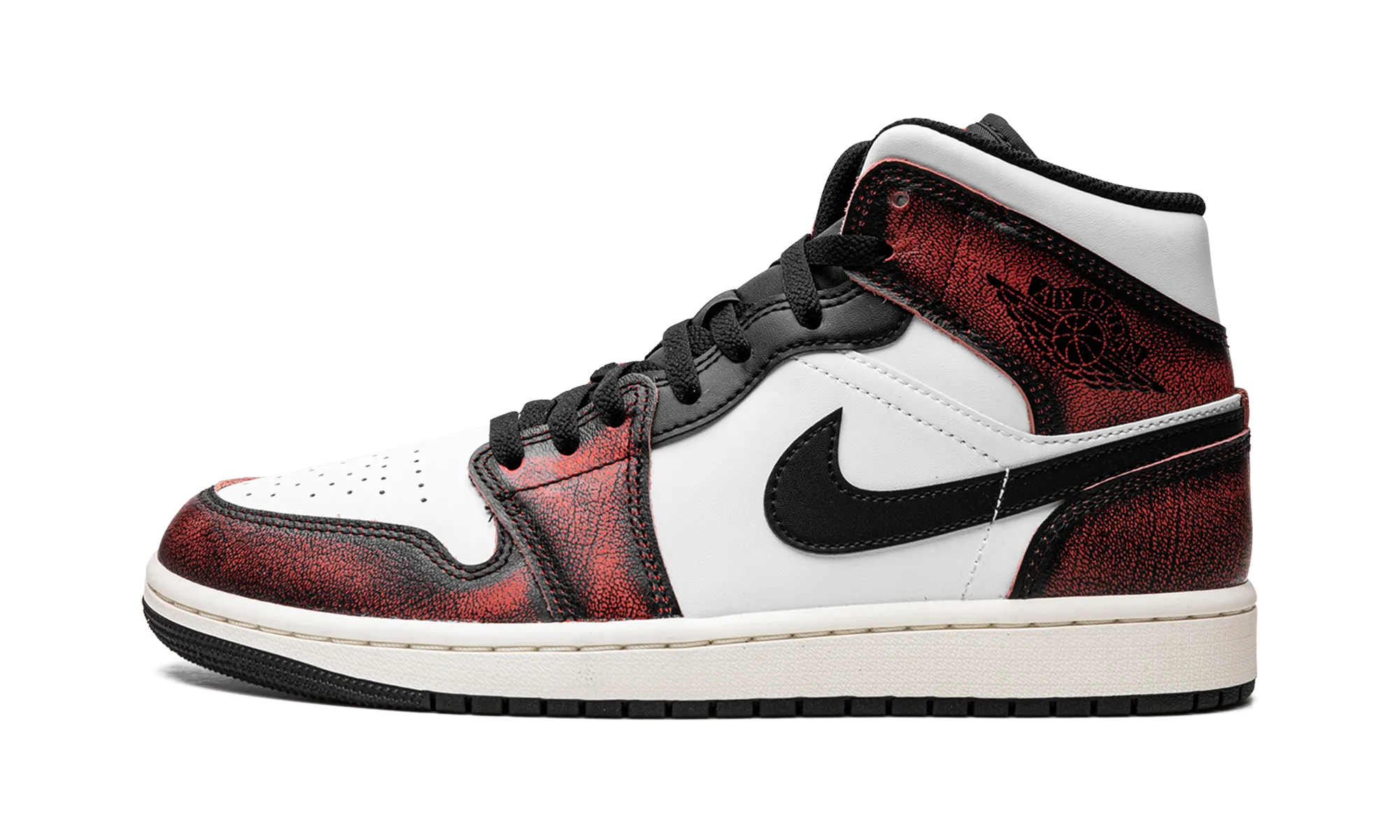 Air Jordan 1 Mid SE "Wear-Away - Infrared" Jordan Men's shoes