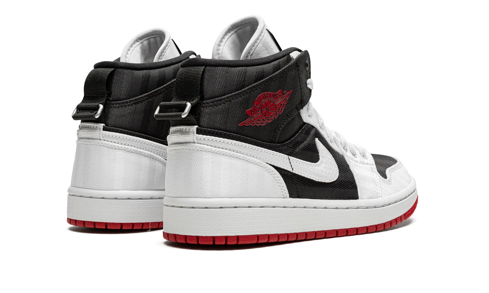 AIR JORDAN 1 MID SE UTL WMNS "White / Black / Gym Red" jordan classic womens shoes