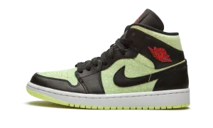 AIR JORDAN 1 MID SE WMNS "Barely Volt / Chile Red" Jordan Women's styles