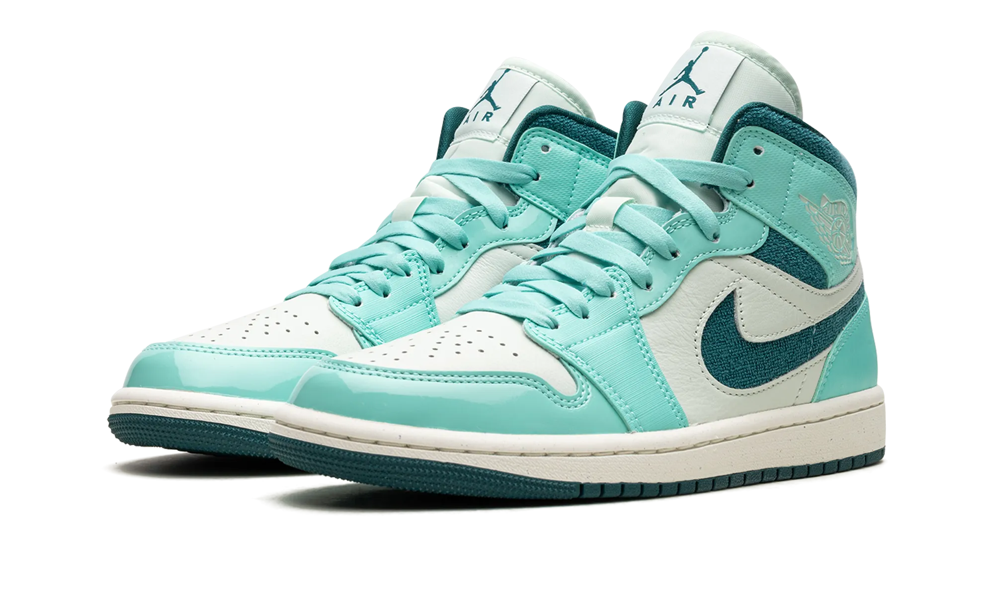 AIR JORDAN 1 MID SE WMNS "Bleached Turquoise" jordan classic womens shoes