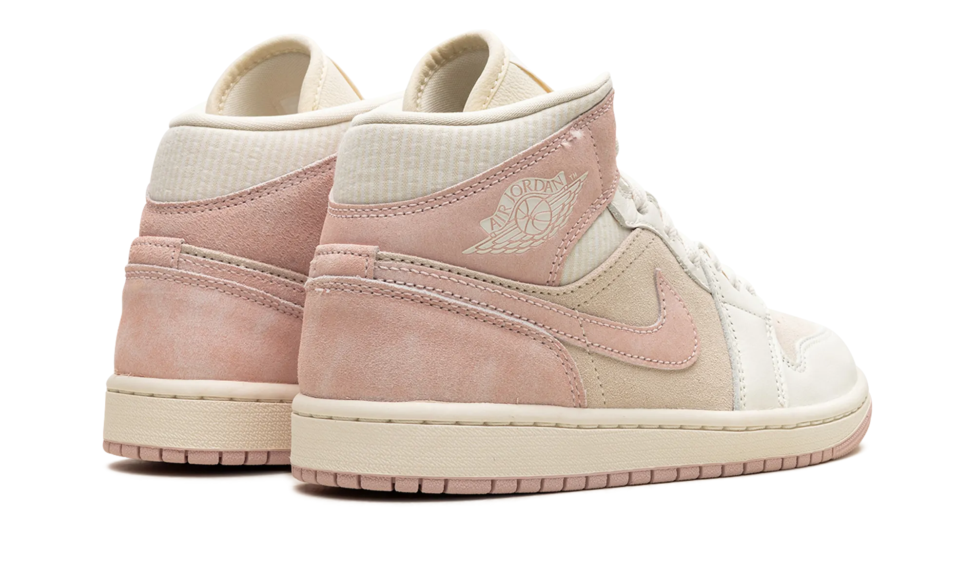 Air Jordan 1 Mid SE WMNS "Coconut Milk / Legend Pink" jordan classic womens shoes