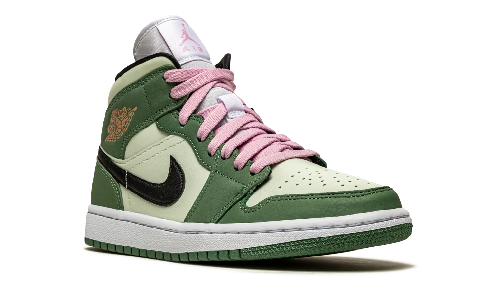 AIR JORDAN 1 MID SE WMNS "Dutch Green" jordan womens sporty sneakers