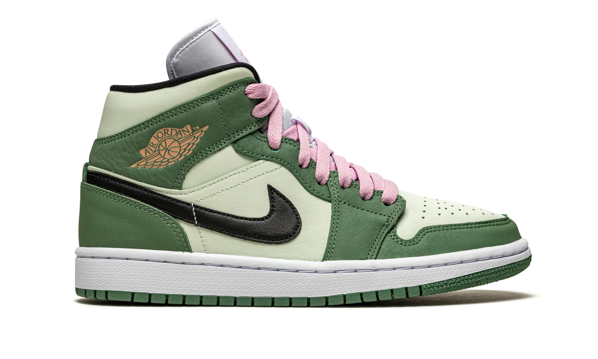 AIR JORDAN 1 MID SE WMNS "Dutch Green" jordan womens sporty sneakers