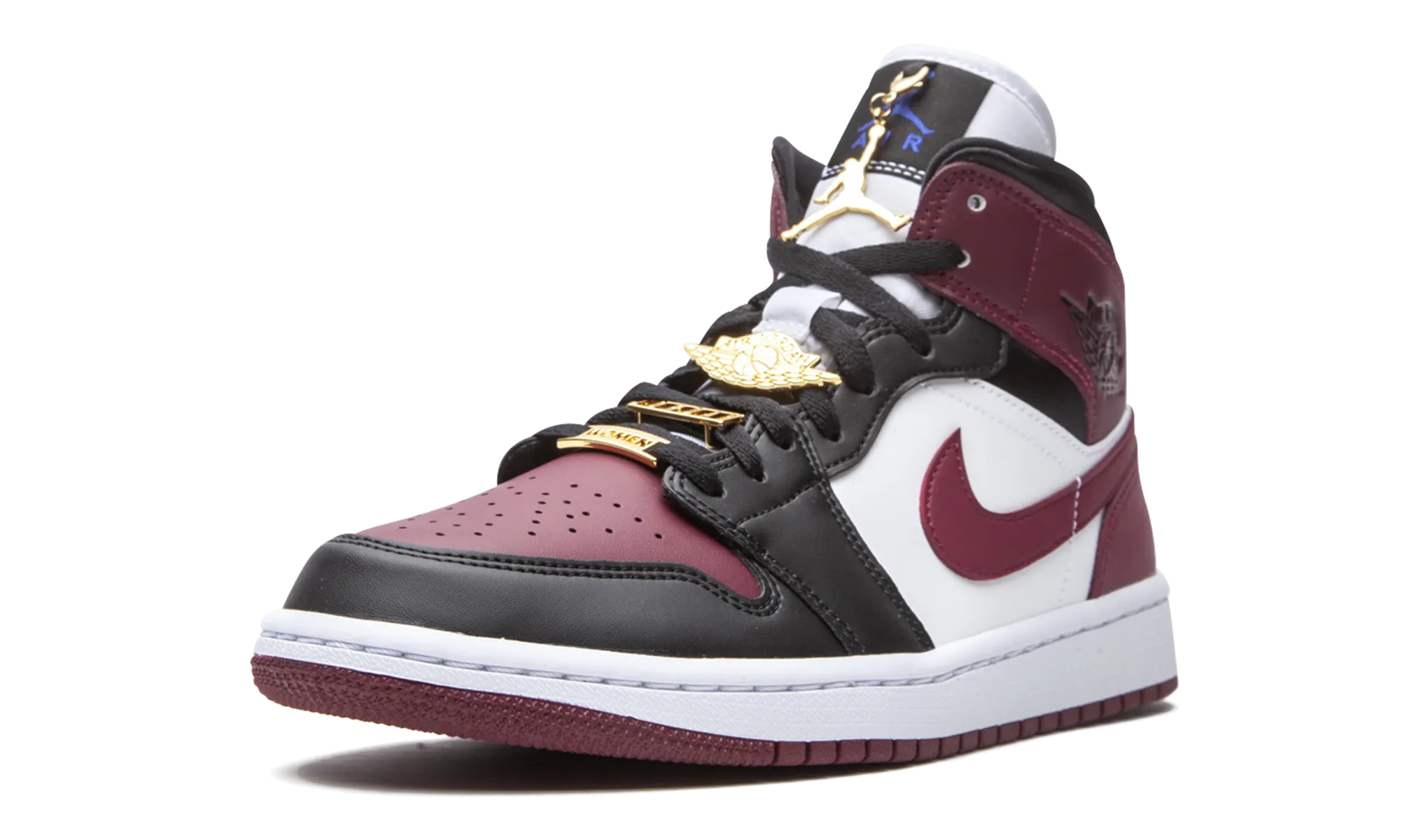 AIR JORDAN 1 MID SE WMNS "Gold Pendants" jordan classic womens shoes