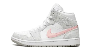 AIR JORDAN 1 MID SE WMNS "Heather Grey / Pink" Jordan Women's styles