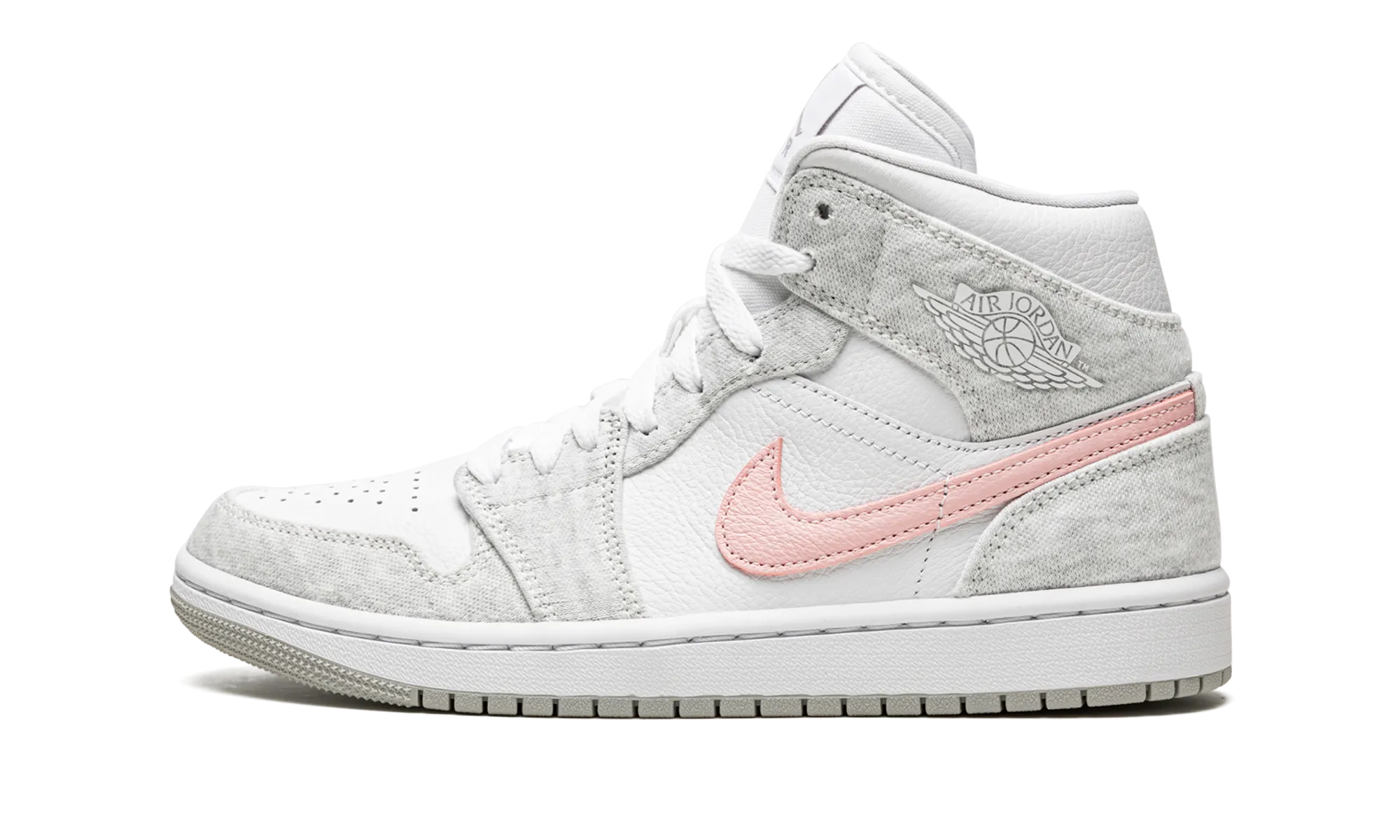 AIR JORDAN 1 MID SE WMNS "Heather Grey / Pink" Jordan Women's styles