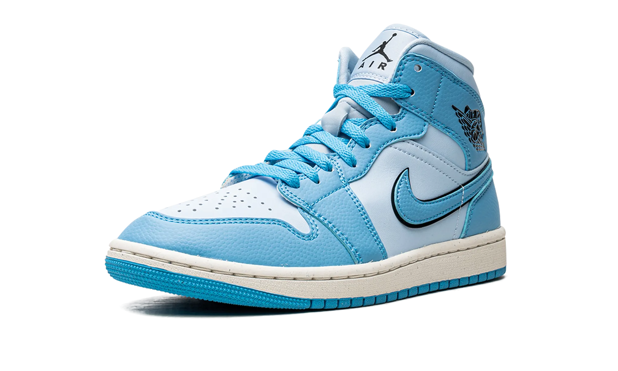 AIR JORDAN 1 MID SE WMNS "Ice Blue" jordan classic womens shoes