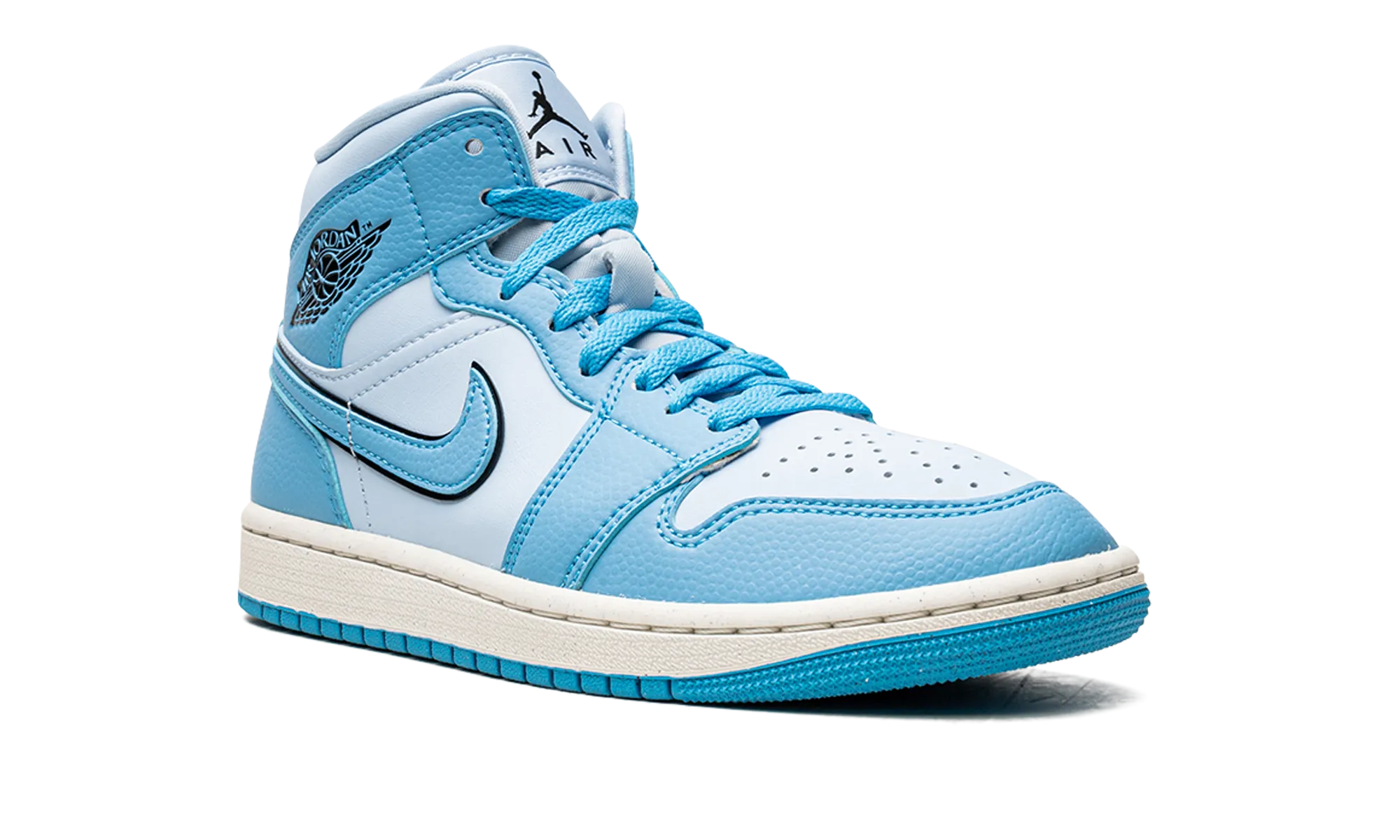 AIR JORDAN 1 MID SE WMNS "Ice Blue" jordan classic womens shoes