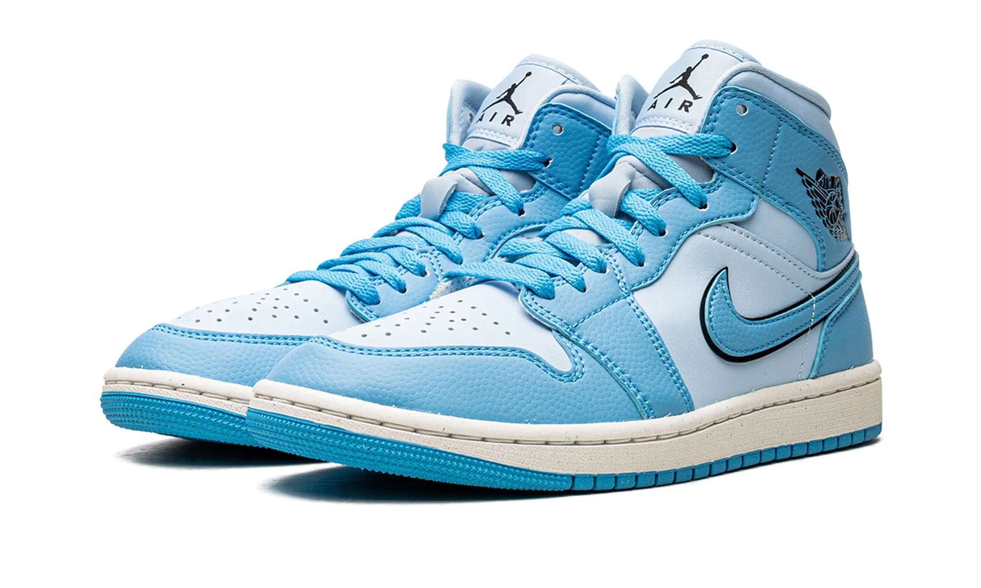 AIR JORDAN 1 MID SE WMNS "Ice Blue" jordan classic womens shoes