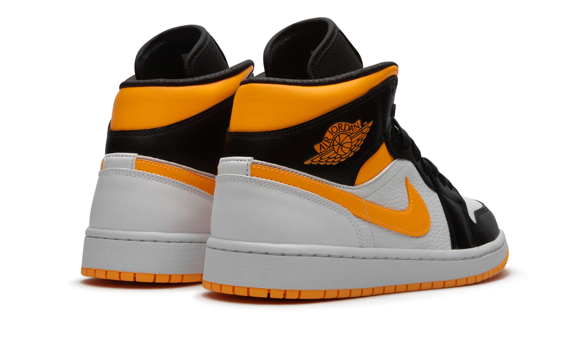 AIR JORDAN 1 MID SE WMNS "Laser Orange/Black" jordan classic womens shoes