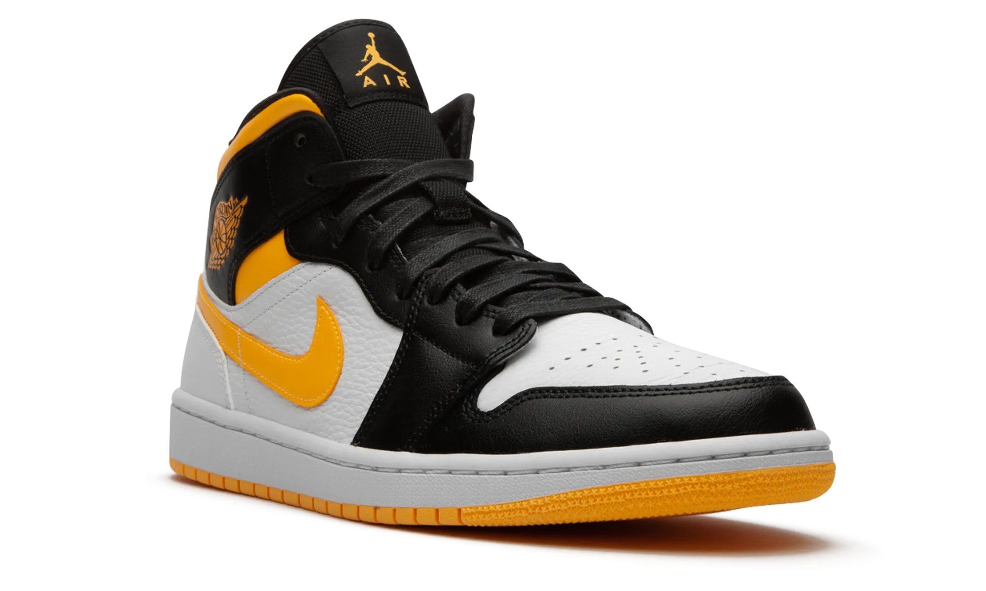 AIR JORDAN 1 MID SE WMNS "Laser Orange/Black" jordan classic womens shoes
