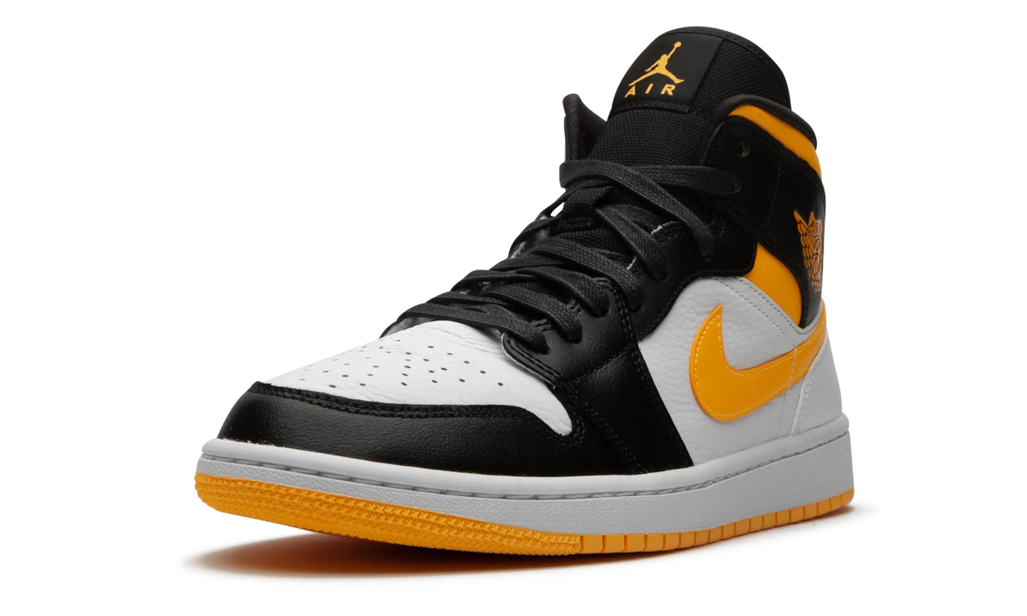 AIR JORDAN 1 MID SE WMNS "Laser Orange/Black" jordan classic womens shoes
