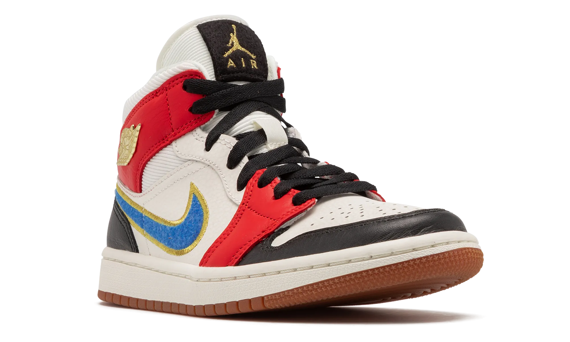 AIR JORDAN 1 MID SE WMNS "Let(Her)Man" jordan womens sporty sneakers
