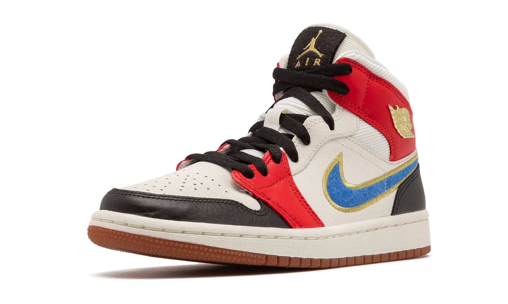 AIR JORDAN 1 MID SE WMNS "Let(Her)Man" jordan womens sporty sneakers