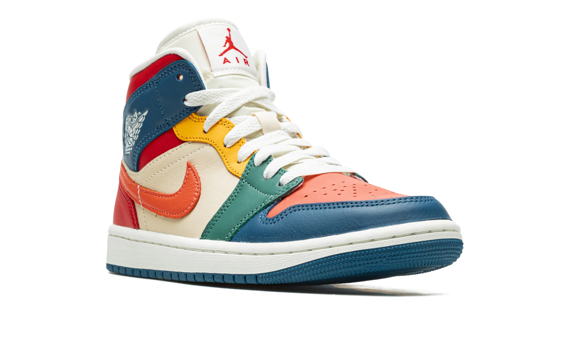 AIR JORDAN 1 MID SE WMNS "Multi-Color" jordan classic womens shoes