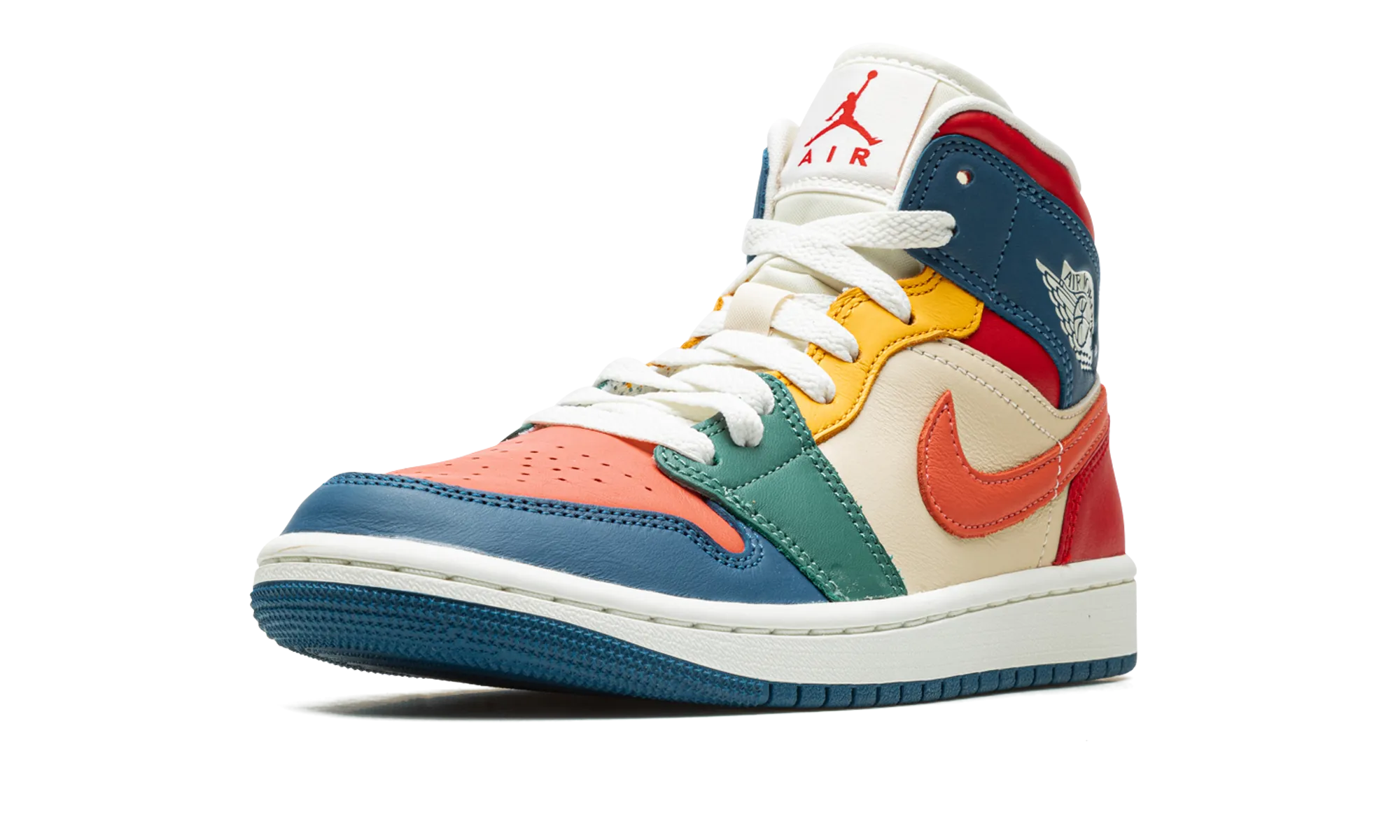 AIR JORDAN 1 MID SE WMNS "Multi-Color" jordan classic womens shoes