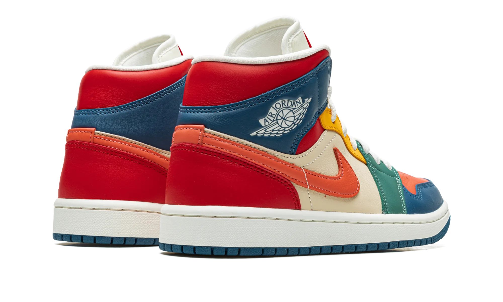 AIR JORDAN 1 MID SE WMNS "Multi-Color" jordan classic womens shoes