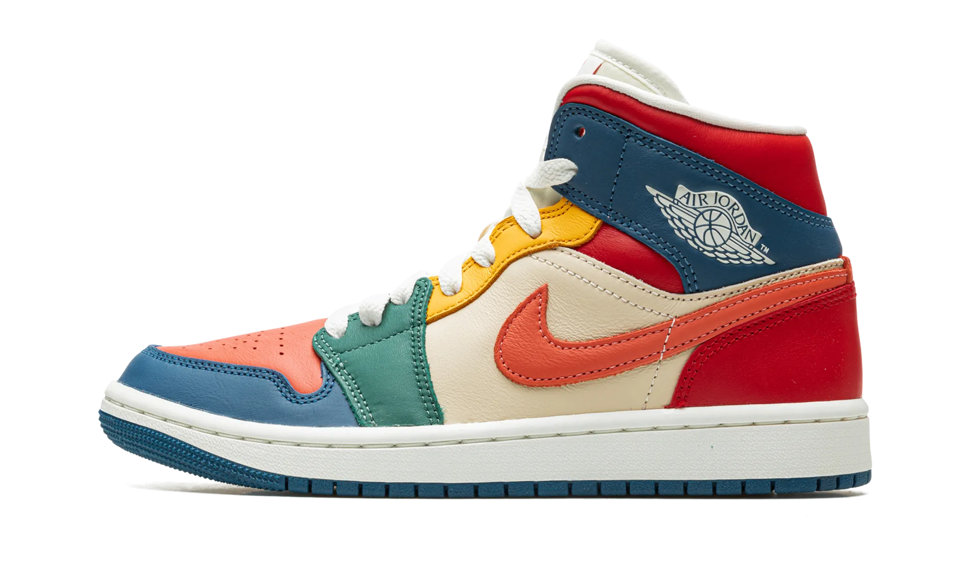 AIR JORDAN 1 MID SE WMNS "Multi-Color" jordan classic womens shoes