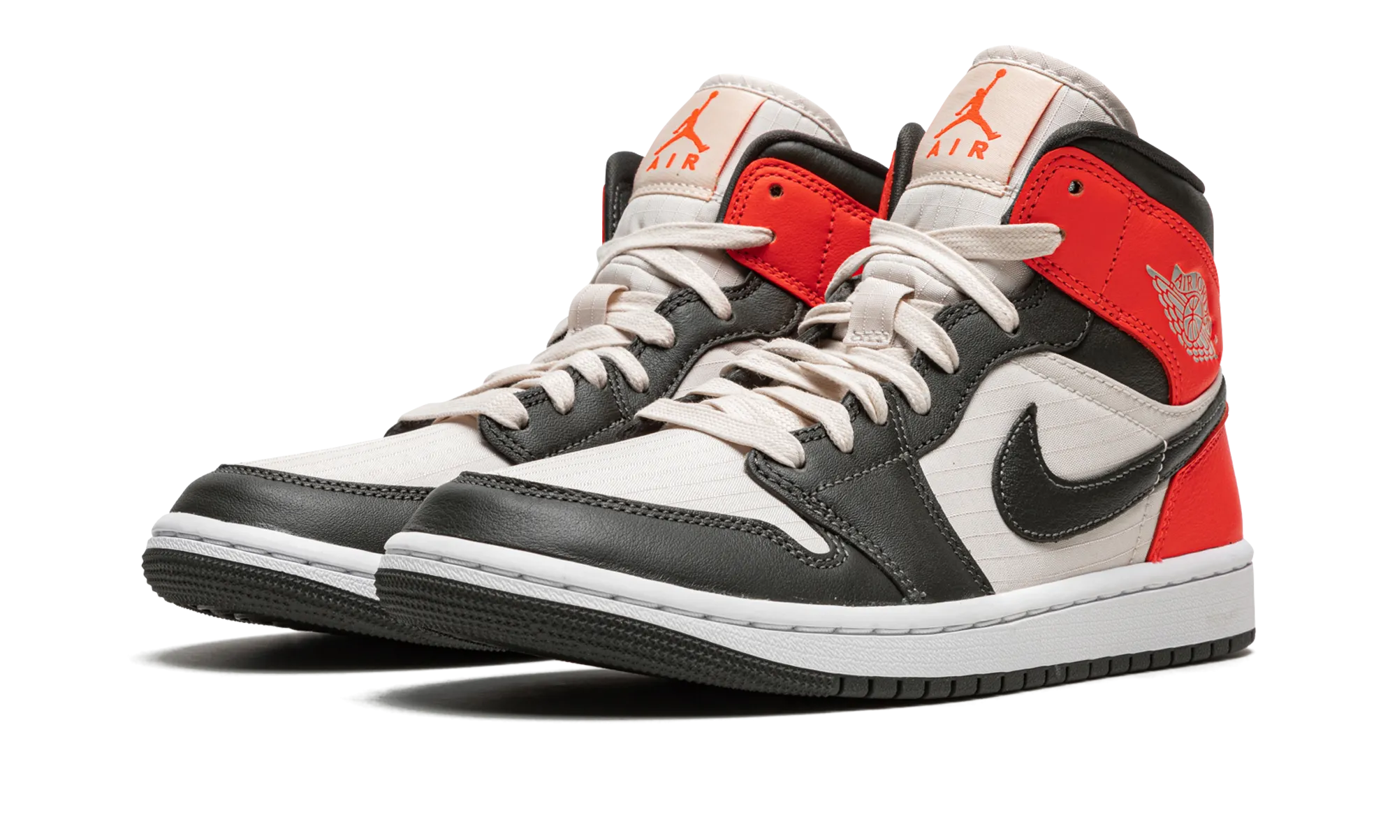 AIR JORDAN 1 MID SE WMNS "Newsprint" jordan classic womens shoes